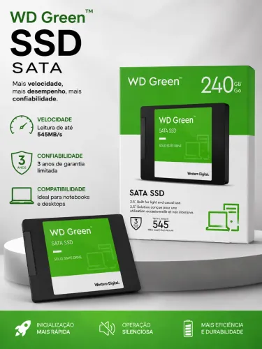 SSD WD Green 240GB SATA