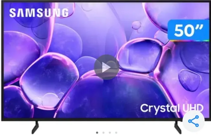 SMART TV LED 50? SAMSUNG UHD 4K UN50TU8000
