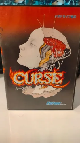 CURSE megadrive cartucho original japonês