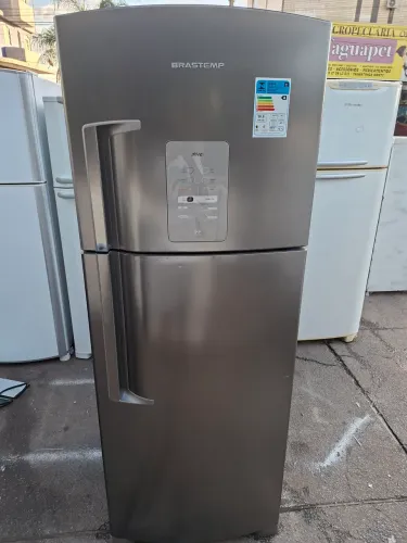 Geladeira bratemp frost free inox