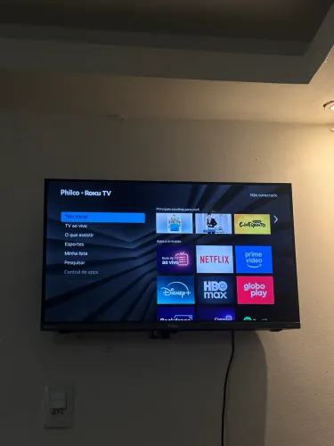 TV Philco Roku TV - Apenas 2 meses de uso | Estado de nova!
