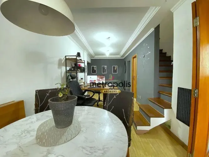 Cobertura à venda, 129 m² por R$ 800.000,00 - Santa Maria - São Caetano do Sul/SP