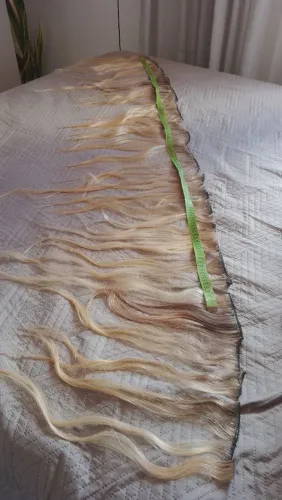 Cabelo humano para mega