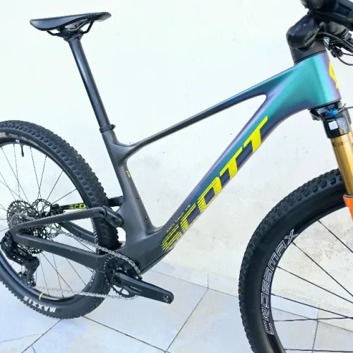 Frameset Quadro Scott Spark Comp Carbon 2024 Tam M - Canote Selim Avanço Guidão - Seminovo