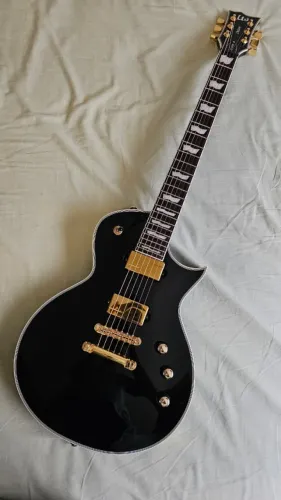 Guitarra LTD EC1000 Glossy Black (Black Beauty) - 2024