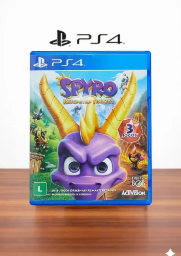 Jogo Spyro Reignited Trilogy PS4 Playstation 4