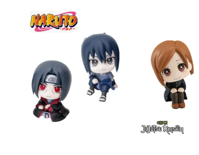Boneco sentados Naruto - Jujutsu kaisen
