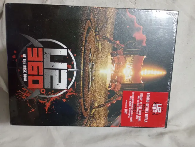 DVD U2 360° AT the Rose Bowl lacrado novo