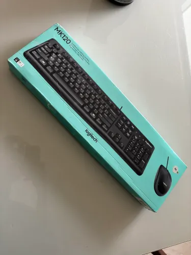 Kit Teclado e Mouse Logitech Original