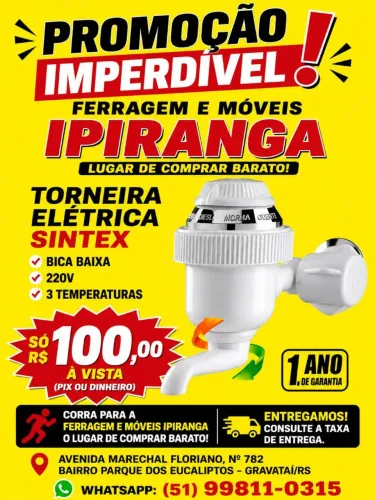 Torneira elétrica 