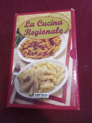 Box 6 livros importado italiano La Cucina Regionale