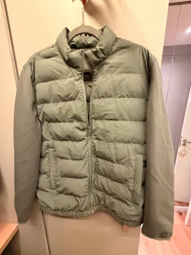 Jaqueta Zara Verde Militar