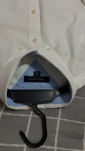 Camisa Tommy Hilfiger branca, tamanho g