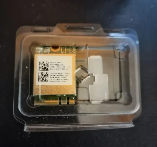 Placa Wi-Fi 6E Realtek RTL8852CE + Bluetooth 5.3 - Trial Band AX (802.11ax) | Original