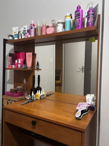 Penteadeira camarim com espelho 