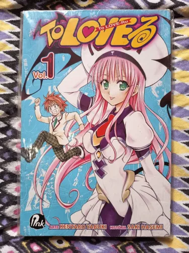 Mangá To Love Ru vol 1 (usado) | Ecchi / Harém / Shonen | Editora JBC - Selo INK