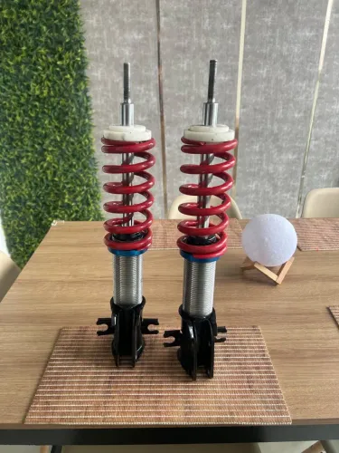 Kit suspensão de rosca dianteira para Fiat Stilo + Par de Molas dianteiras