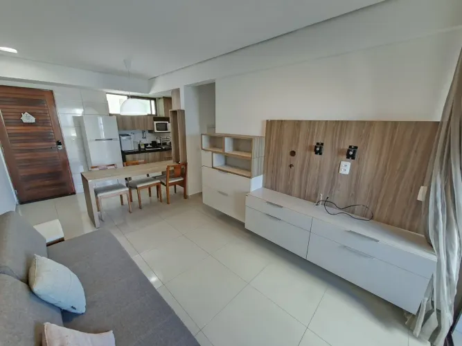 Apartamento Mobiliado em Manaíra 02 Quartos 01 Suíte 60m² próximo a praia