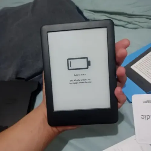 Kindle 10ª Geração Semi Novo - Completo na Caixa