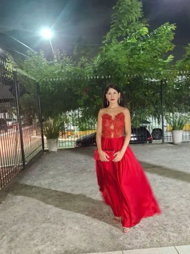 Vestido de Festa de Casamento - Tamanho P
