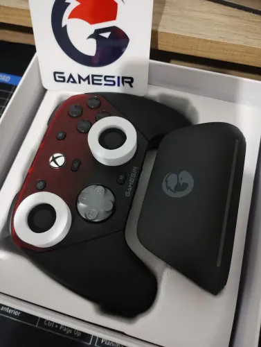Controle Gamesir G7 pro tri-mode Xbox Pc Android com Dock Hall RGB preta novo Lacrado