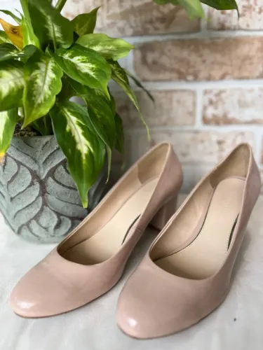 Sapato Corello Verniz Nude