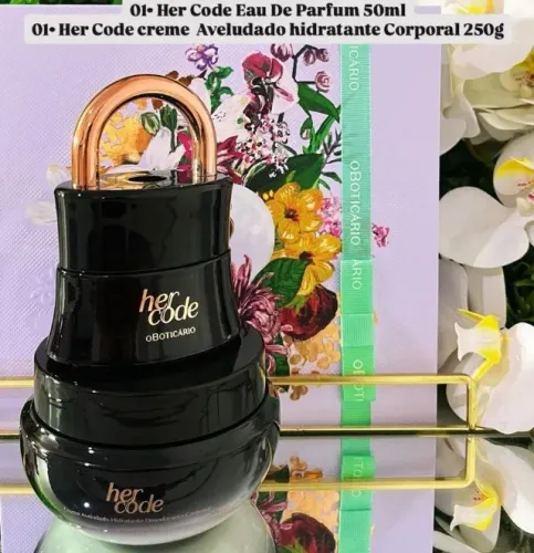 Presente Her Code. Kit Boticário. Original e lacrado. Faço entregas.