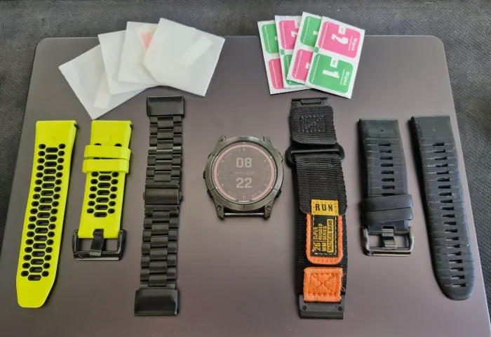 Relógio Garmin Fenix 7X Pro Sapphire Solar com Nota