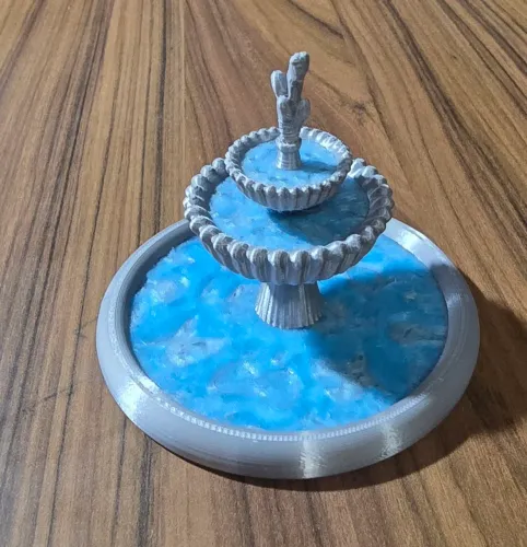 Fonte de poço cenário tile rpg invocação circulo dungeons and dragons miniatura d&d