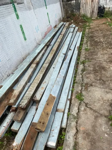 Peças de massaranduba 