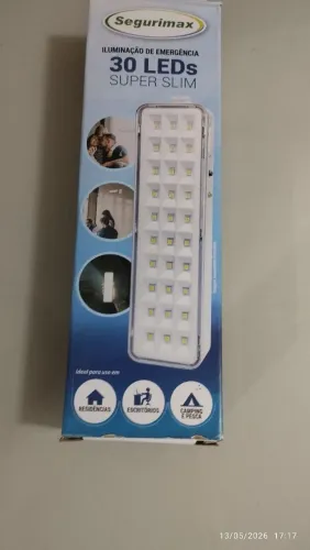 Lâmpada led de emergência
