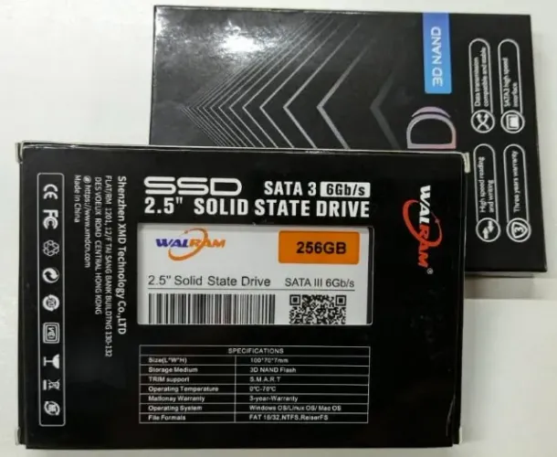 SSD 256 GB SATA3 Walram LACRADO
