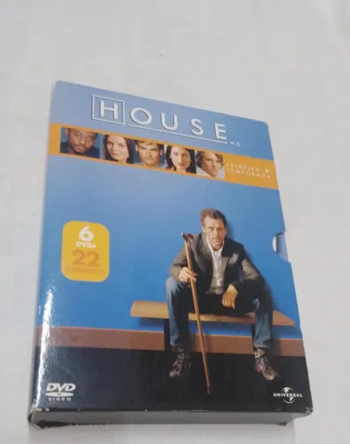 DVD Box House - Primeira Temporada - 6 Discos ( 25328 )