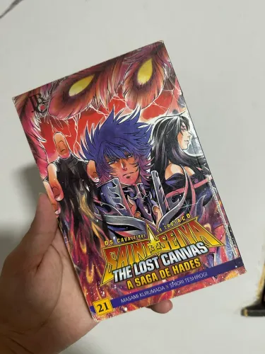 mangá cavaleiros do zodíaco the lost canvas capa comum