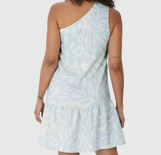 VENDO vestido curto da marca Malwee com decote de um ombro só!!