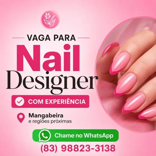 Vaga para - Nail Designer