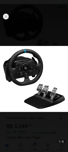 Volante G923 PS5.