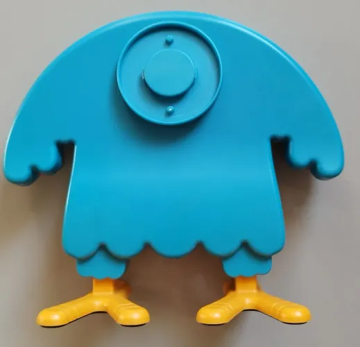 Peça plástica - corpo personagem Galinha Pintadinha 