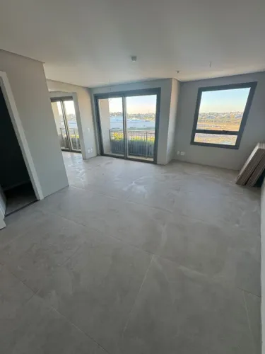 Sala Comercial Parque Una (NOVA 0km), 64m² 2 banheiros, sacada e vista para o shopping.