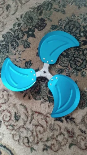 Hélice de ventilador de alumínio