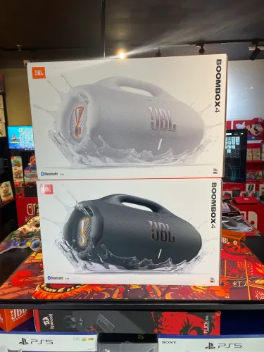 JBL Boombox 4 Original - Nova na Caixa (Até 34h de Bateria!)