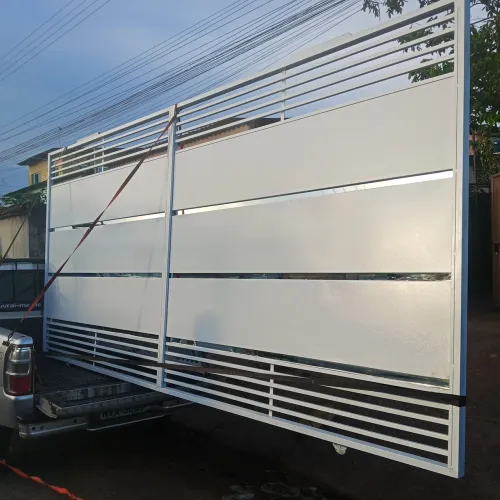 Fabricamos para Manaus e região porta portão janela proteção guarda-corpo corrimão estrutu