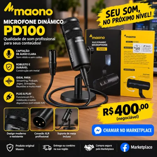 Microfone profissional
