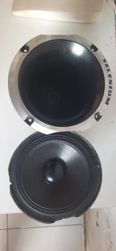 Médio de 8 300WRMS e uma Corneta D250X com a boca de alumínio Selenium. (Conjunto)