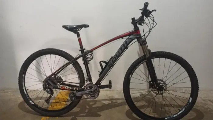 Bicicleta SOUTH 27V KIT alivio, todas peças shimano!