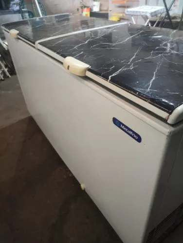 FREEZER HORIZONTAL 2 DUAS PORTAS METALFRIO PARA BAR PADARIA SUPERMERCADO