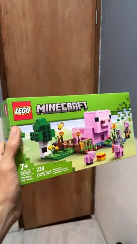 LEGO Minecraft 21268 A Casa do Porquinho 238 Peças Novo