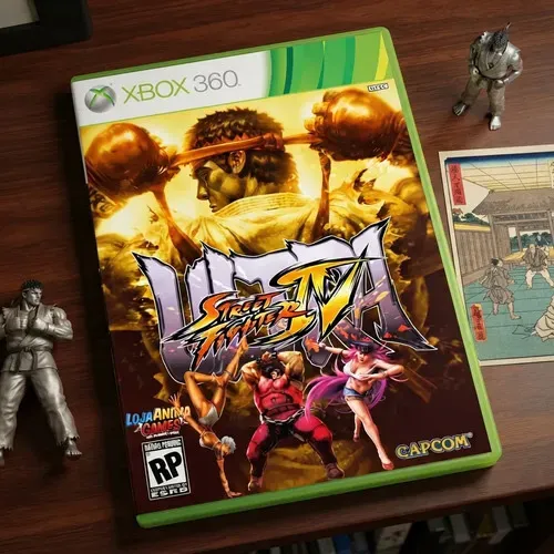 ULTRA STREET FIGHTER 4 NA CAIXA XBOX 360 ORIGINAL + RESIDENT EVIL 6 + MORTEL KOMBAT VS DC