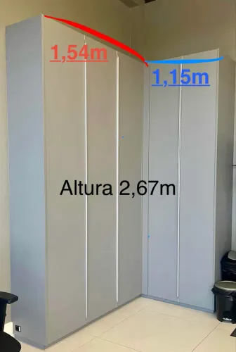 Armário/Roupeiro em MDF sob medida 