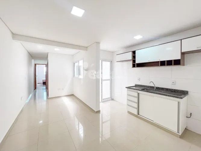 Apartamento, 2 dormitórios, suíte, planejados, quintal, 1 vg, Bairro Utinga, Santo André/S